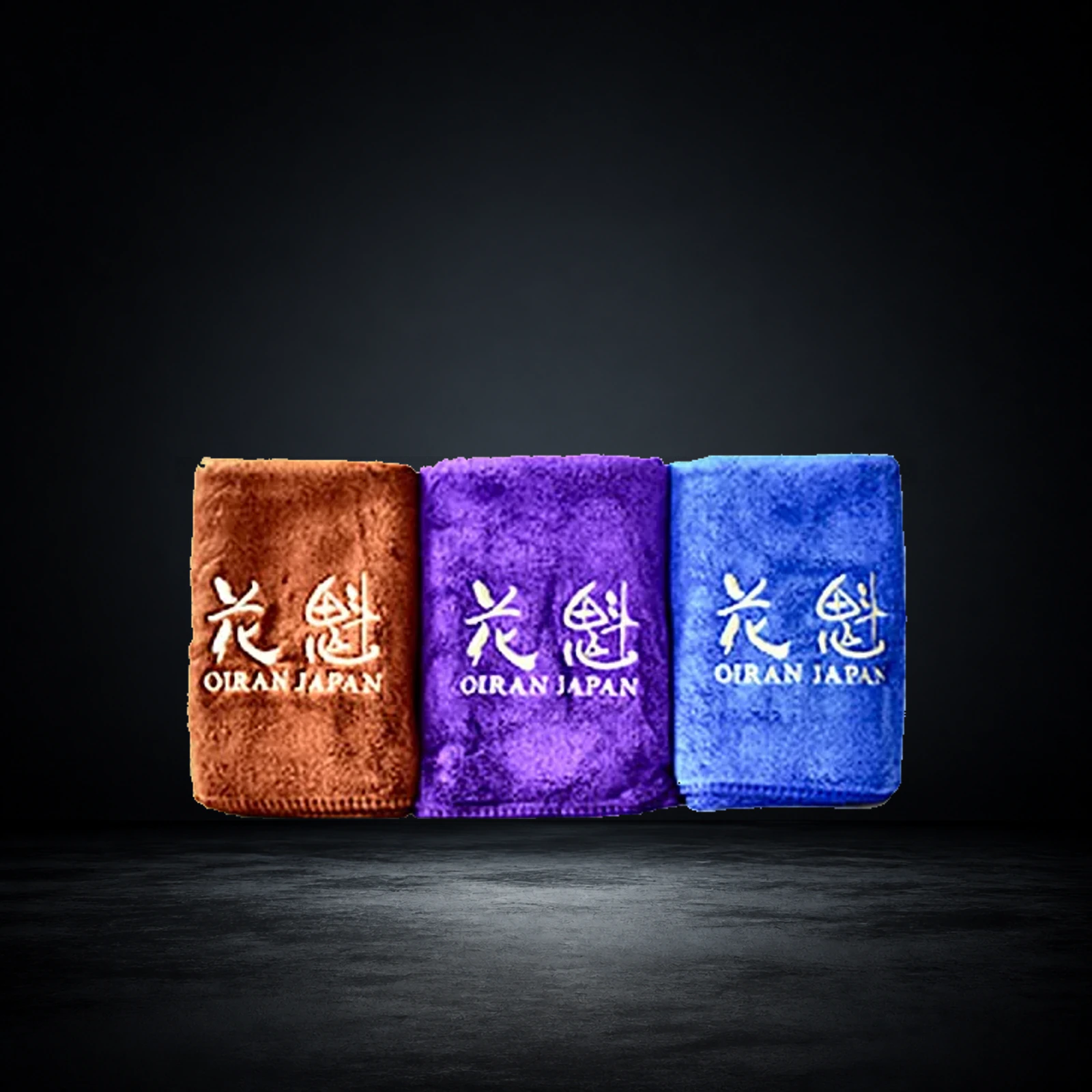 OIRAN TOWELS — official OIRAN JAPAN microfiber towels for truck care