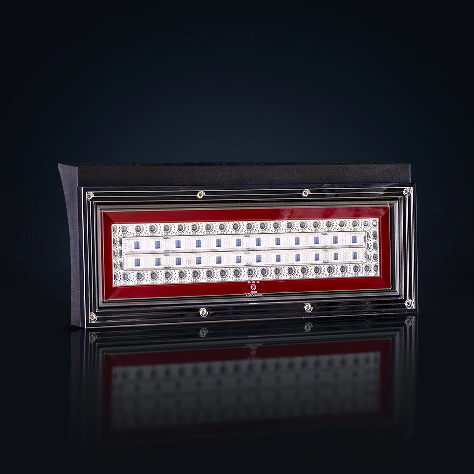 OIRAN COMBO MINI compact LED rear combination tail lamp for Japanese trucks, front view