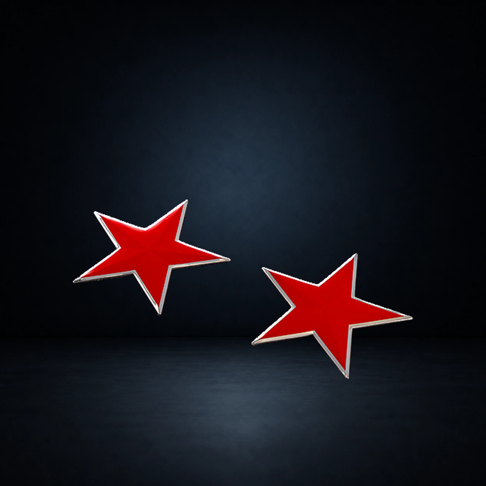 Red star truck decal by OIRAN JAPAN — exterior accent for art trucks